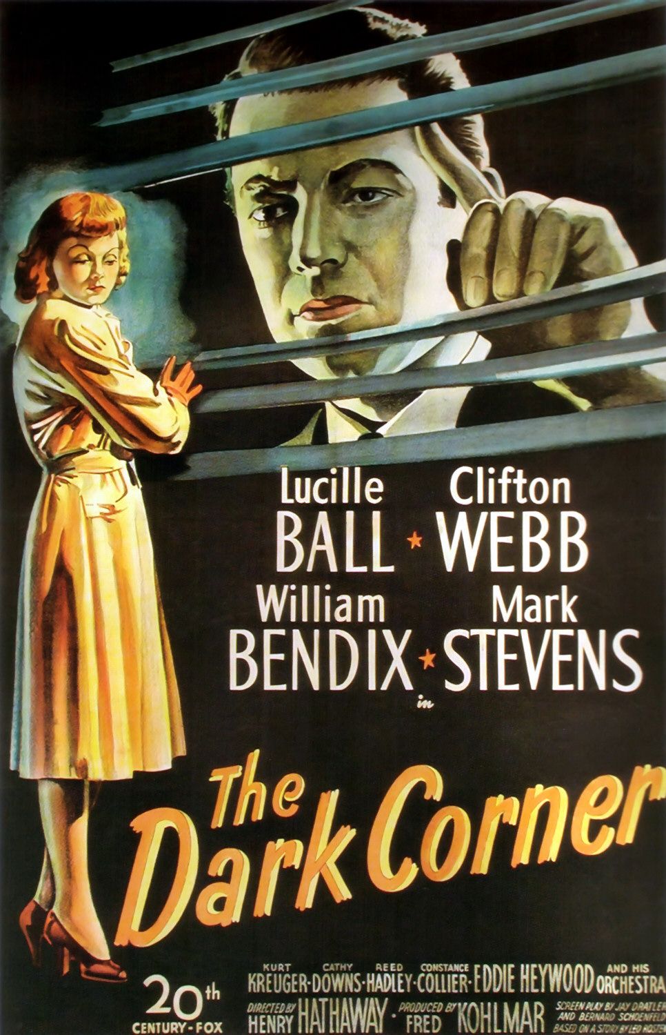 Extra Large Movie Poster Image for The Dark Corner (#1 of 2)