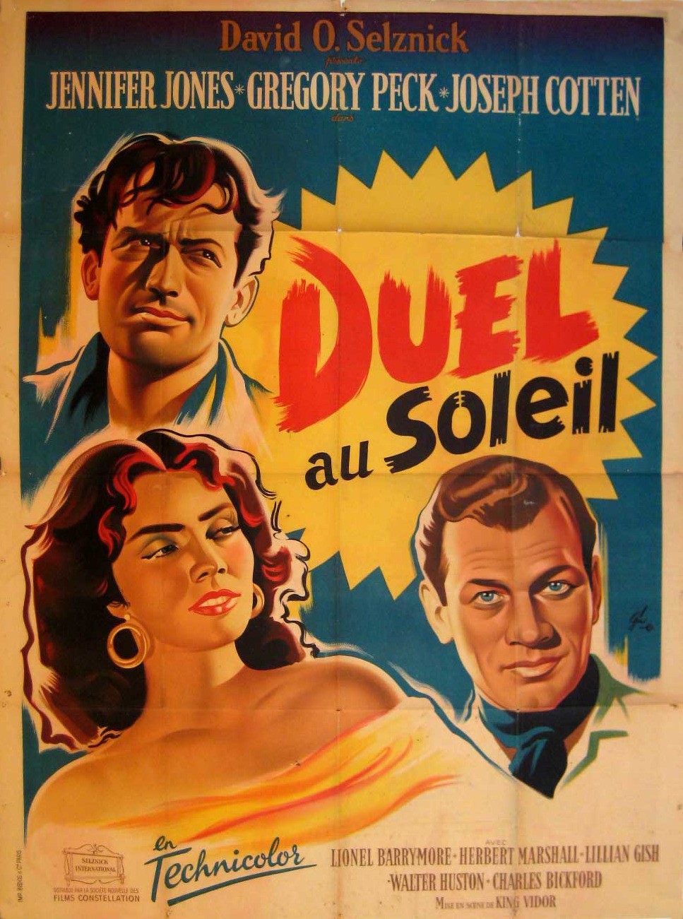 Extra Large Movie Poster Image for Duel in the Sun (#12 of 13)