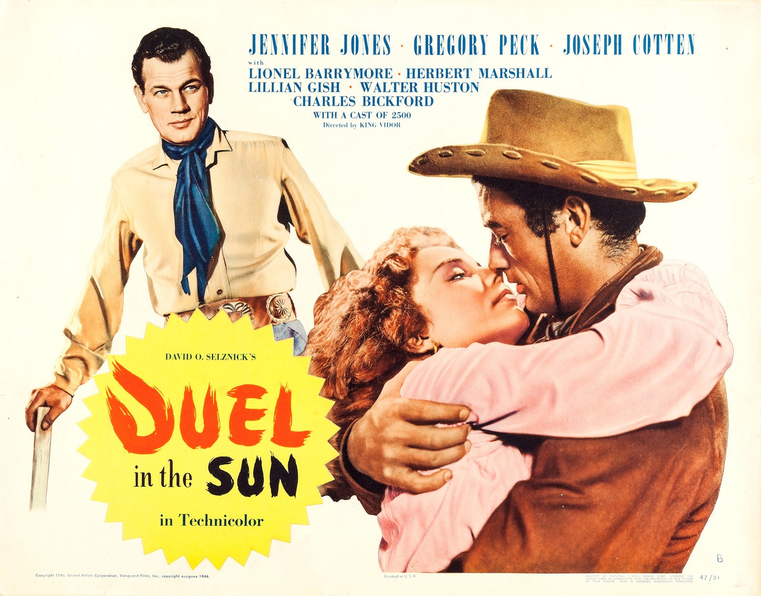 Extra Large Movie Poster Image for Duel in the Sun (#2 of 13)