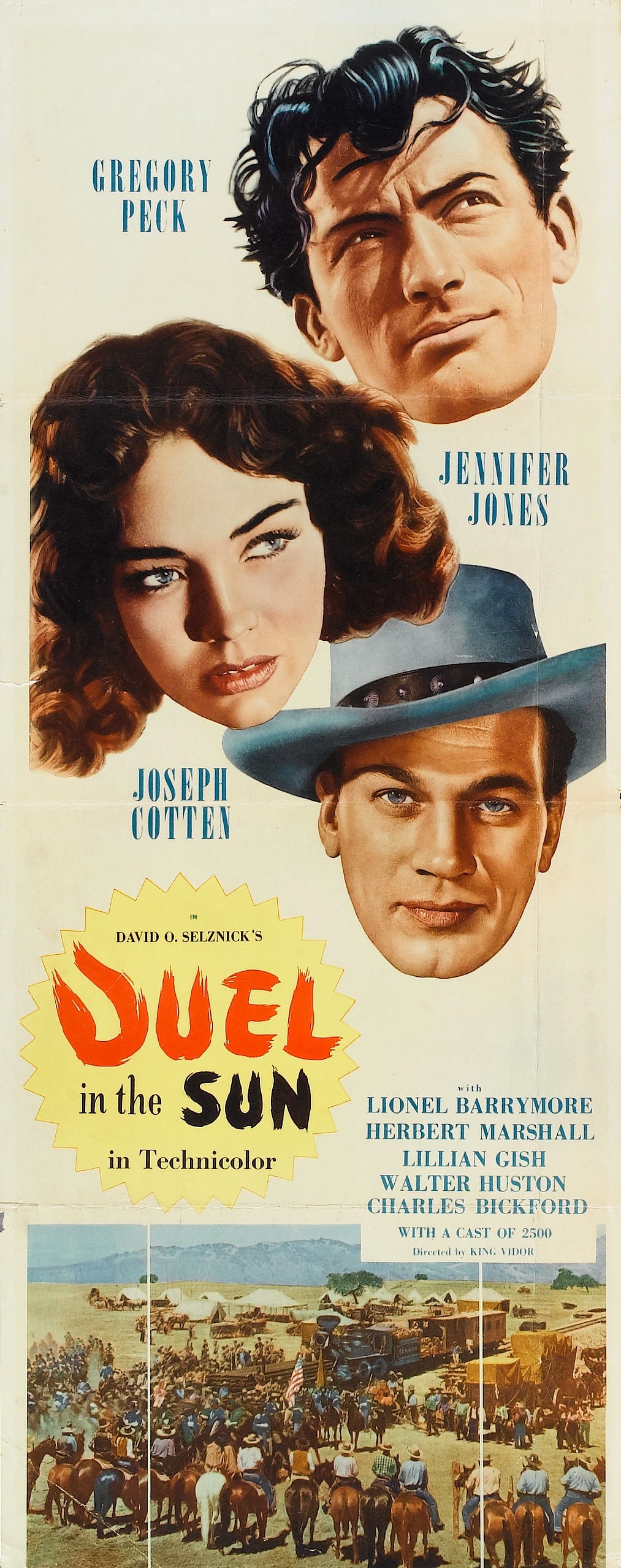 Mega Sized Movie Poster Image for Duel in the Sun (#7 of 13)