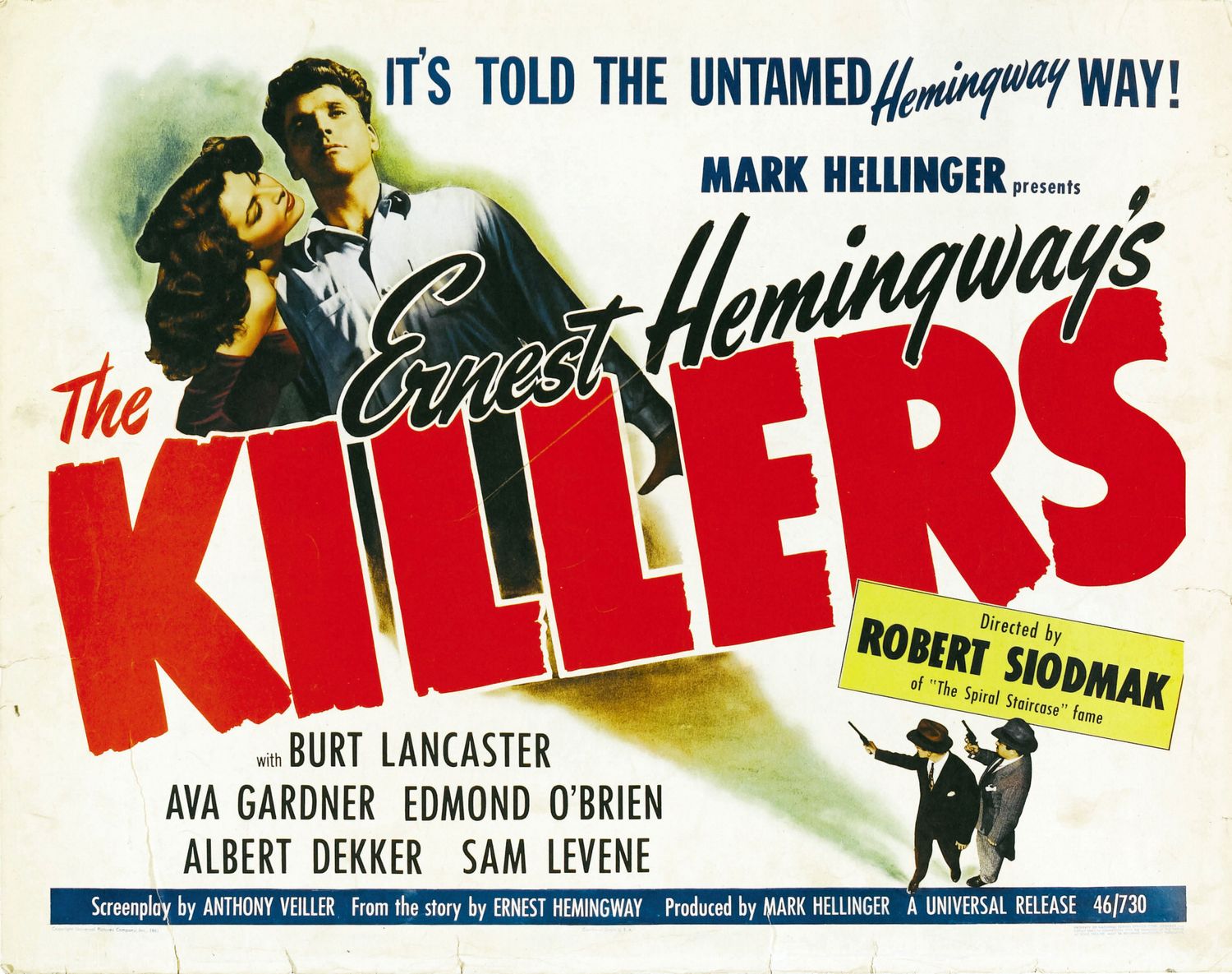 Extra Large Movie Poster Image for The Killers (#3 of 5)