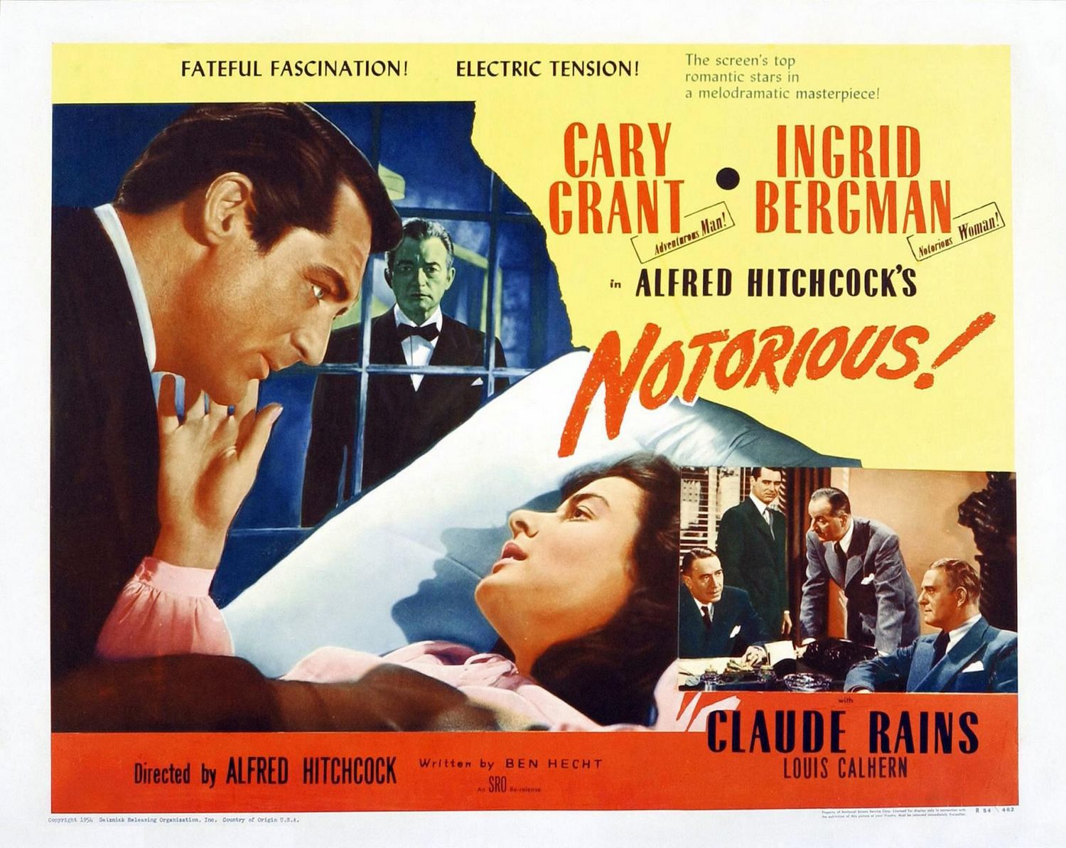 Extra Large Movie Poster Image for Notorious (#5 of 7)