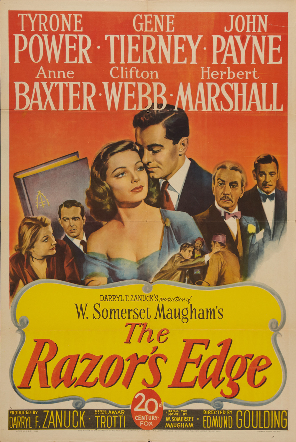 Extra Large Movie Poster Image for The Razor's Edge (#2 of 5)