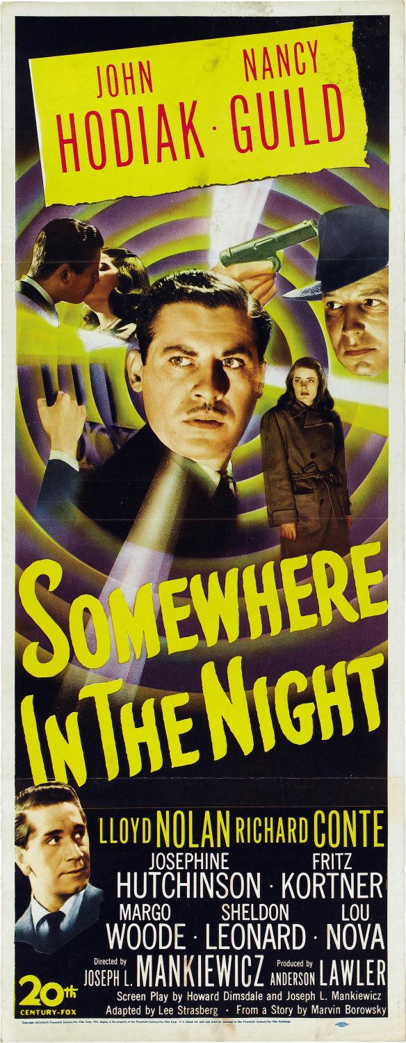 Extra Large Movie Poster Image for Somewhere in the Night (#2 of 2)