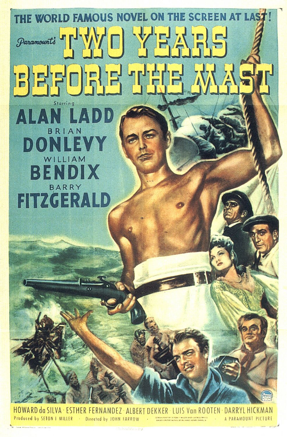 Extra Large Movie Poster Image for Two Years Before the Mast 