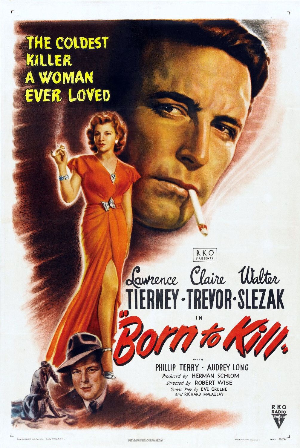 Extra Large Movie Poster Image for Born to Kill (#1 of 6)