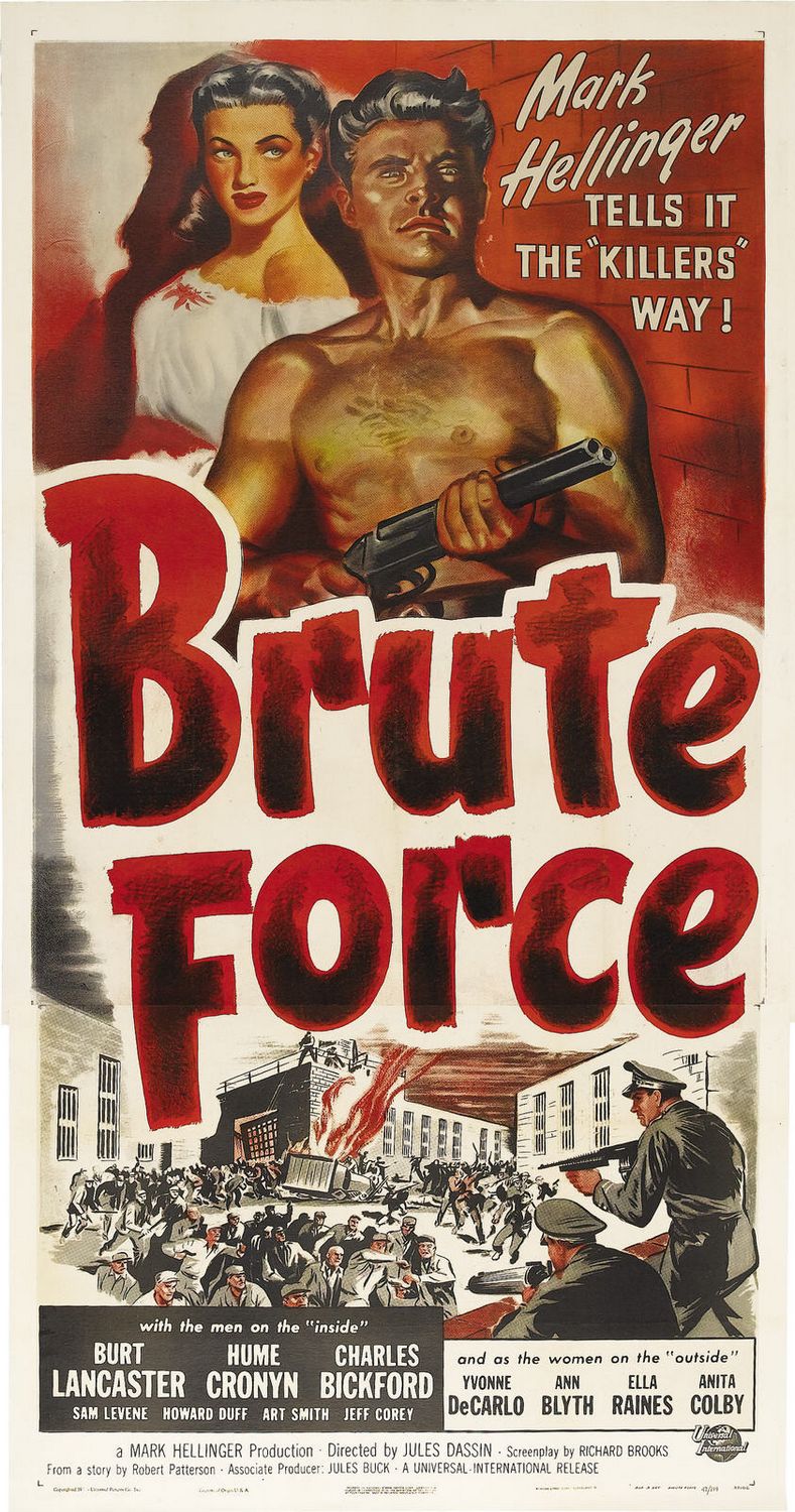 Extra Large Movie Poster Image for Brute Force (#3 of 8)