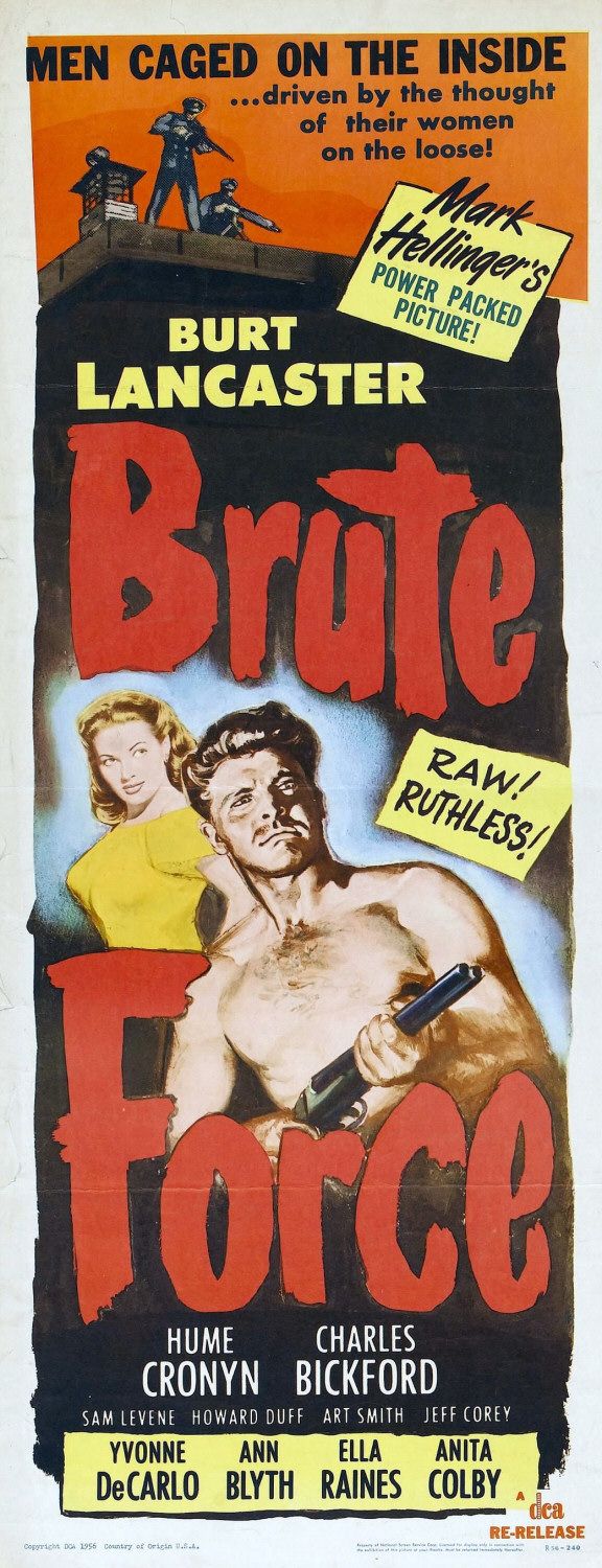 Extra Large Movie Poster Image for Brute Force (#4 of 8)