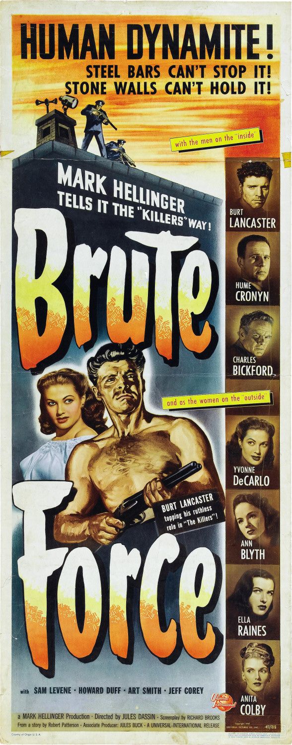 Extra Large Movie Poster Image for Brute Force (#5 of 8)