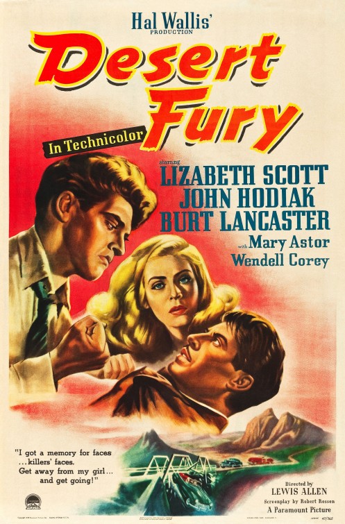 Desert Fury Movie Poster