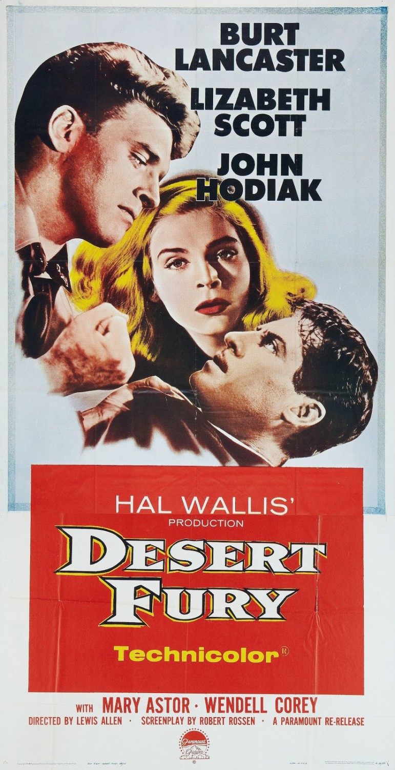 Extra Large Movie Poster Image for Desert Fury (#1 of 2)
