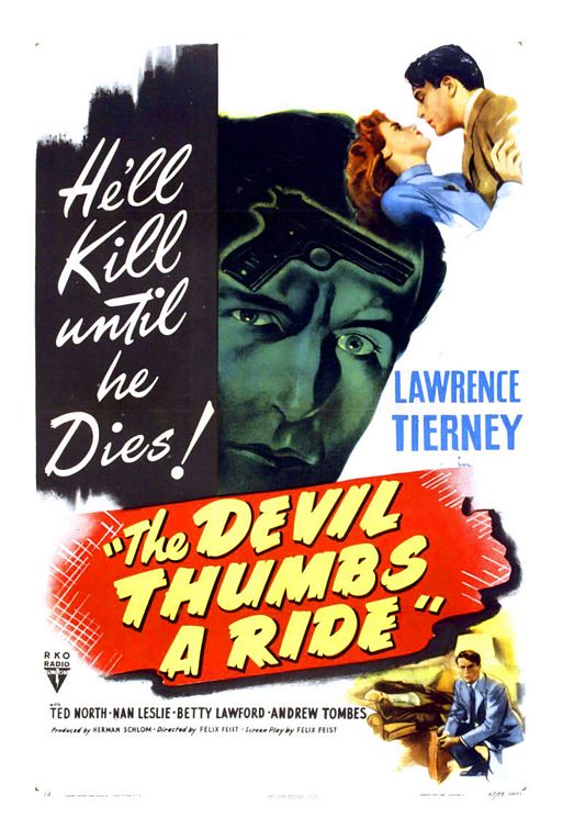 The Devil Thumbs a Ride Movie Poster