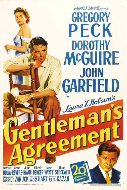 Gentleman's Agreement Movie Poster
