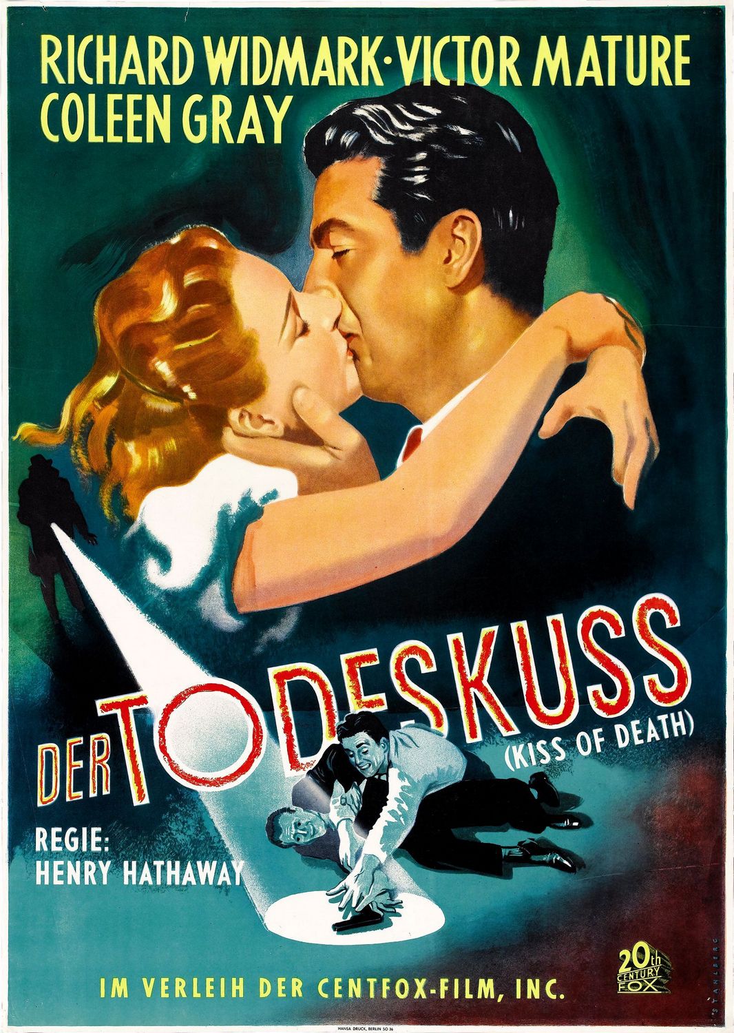 Extra Large Movie Poster Image for Kiss of Death (#4 of 4)