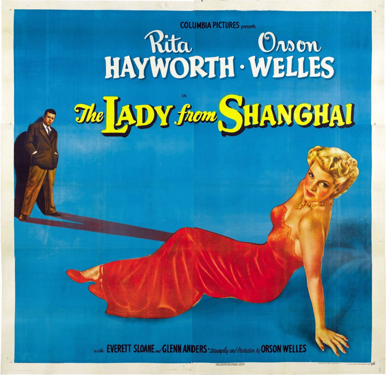 Extra Large Movie Poster Image for The Lady from Shanghai (#2 of 3)