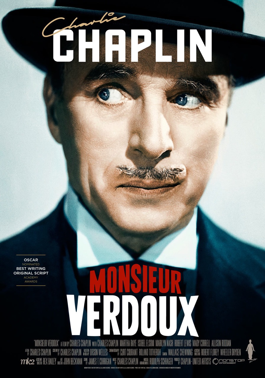 Extra Large Movie Poster Image for Monsieur Verdoux (#2 of 2)