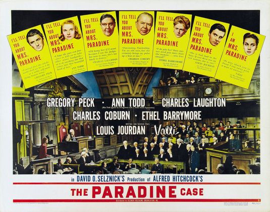 The Paradine Case Movie Poster