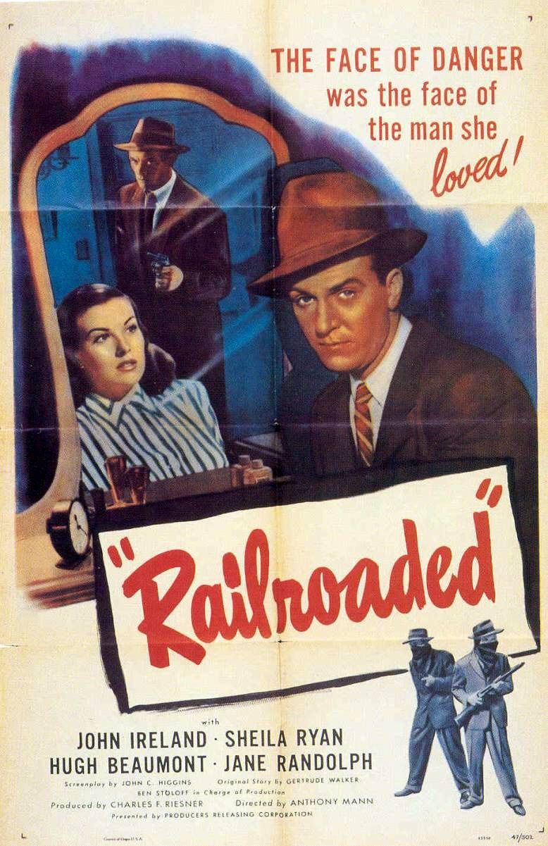 Extra Large Movie Poster Image for Railroaded! (#1 of 2)