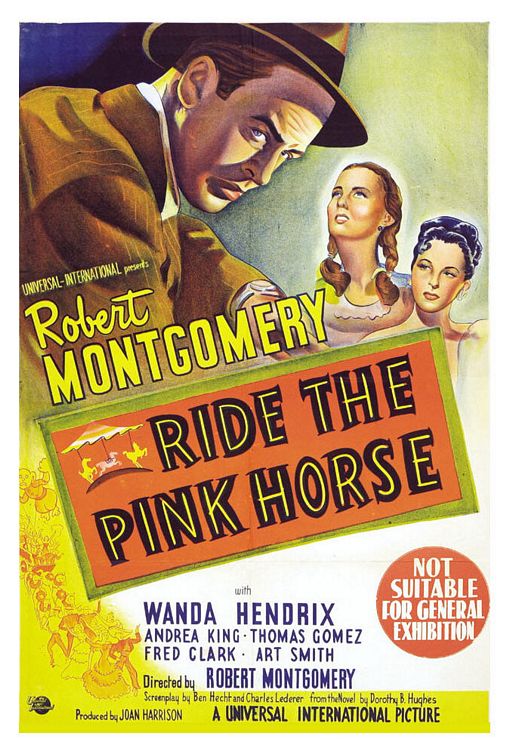 Ride the Pink Horse Movie Poster