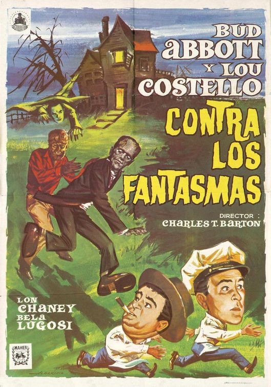 Bud Abbott Lou Costello Meet Frankenstein Movie Poster