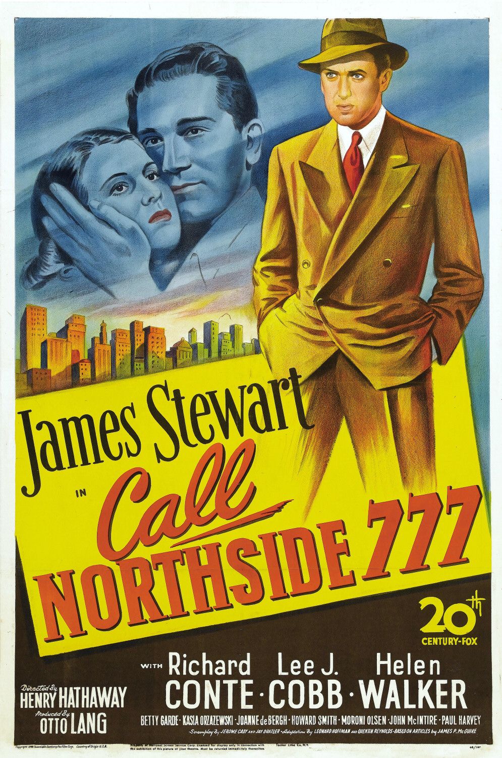 Extra Large Movie Poster Image for Call Northside 777 (#1 of 3)