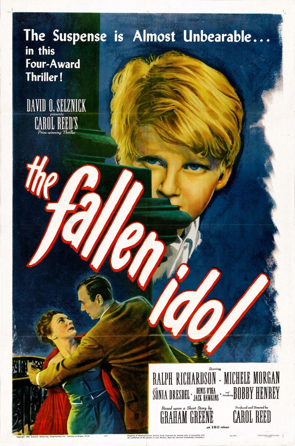 Extra Large Movie Poster Image for The Fallen Idol (#1 of 3)