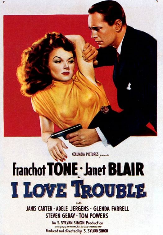 I Love Trouble Movie Poster