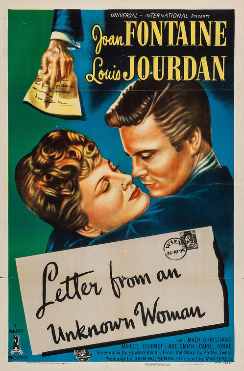 Letter from an Unknown Woman Movie Poster