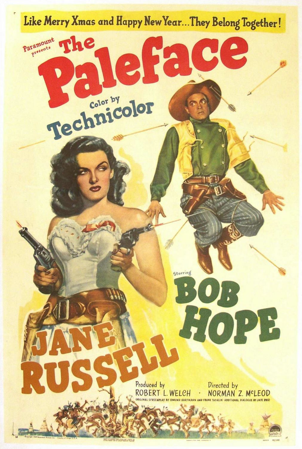 Extra Large Movie Poster Image for The Paleface 