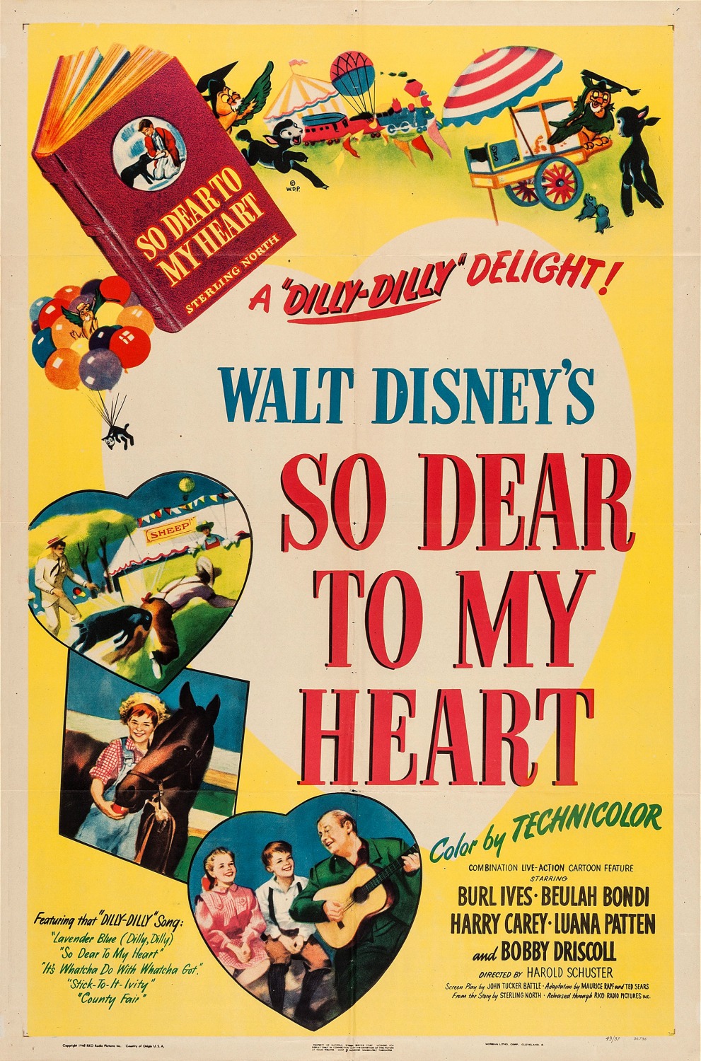 Extra Large Movie Poster Image for So Dear to My Heart (#1 of 3)