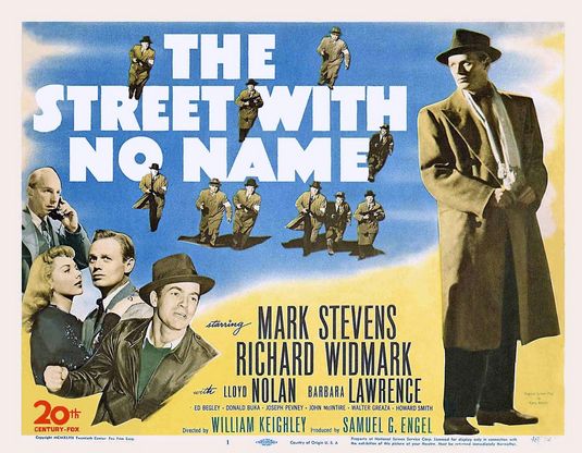 The Street with No Name Movie Poster