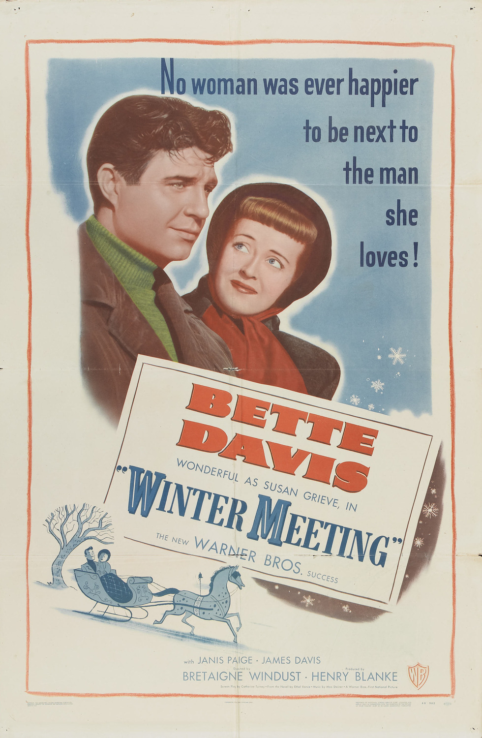 Extra Large Movie Poster Image for Winter Meeting (#1 of 2)