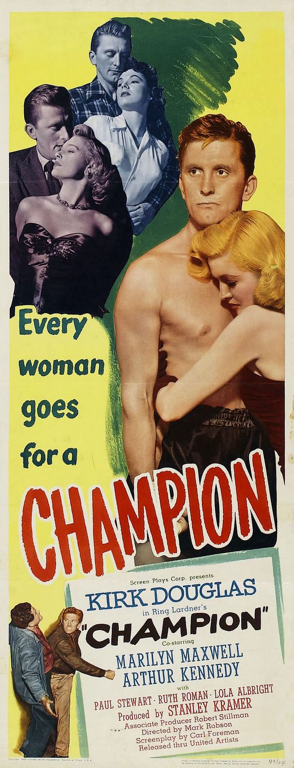 Extra Large Movie Poster Image for Champion (#1 of 3)
