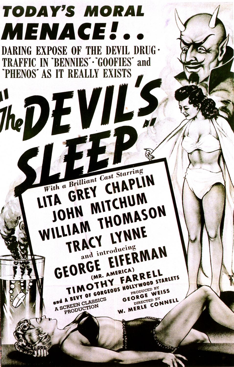 Extra Large Movie Poster Image for The Devil's Sleep 