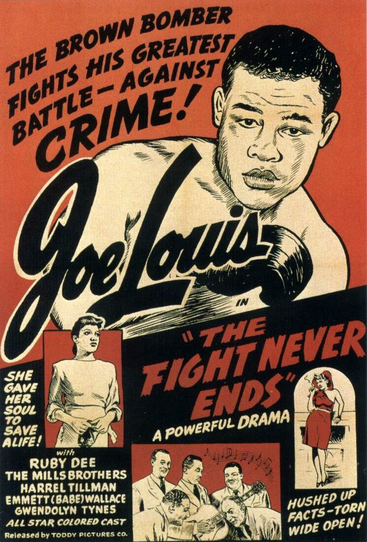 Extra Large Movie Poster Image for The Fight Never Ends 