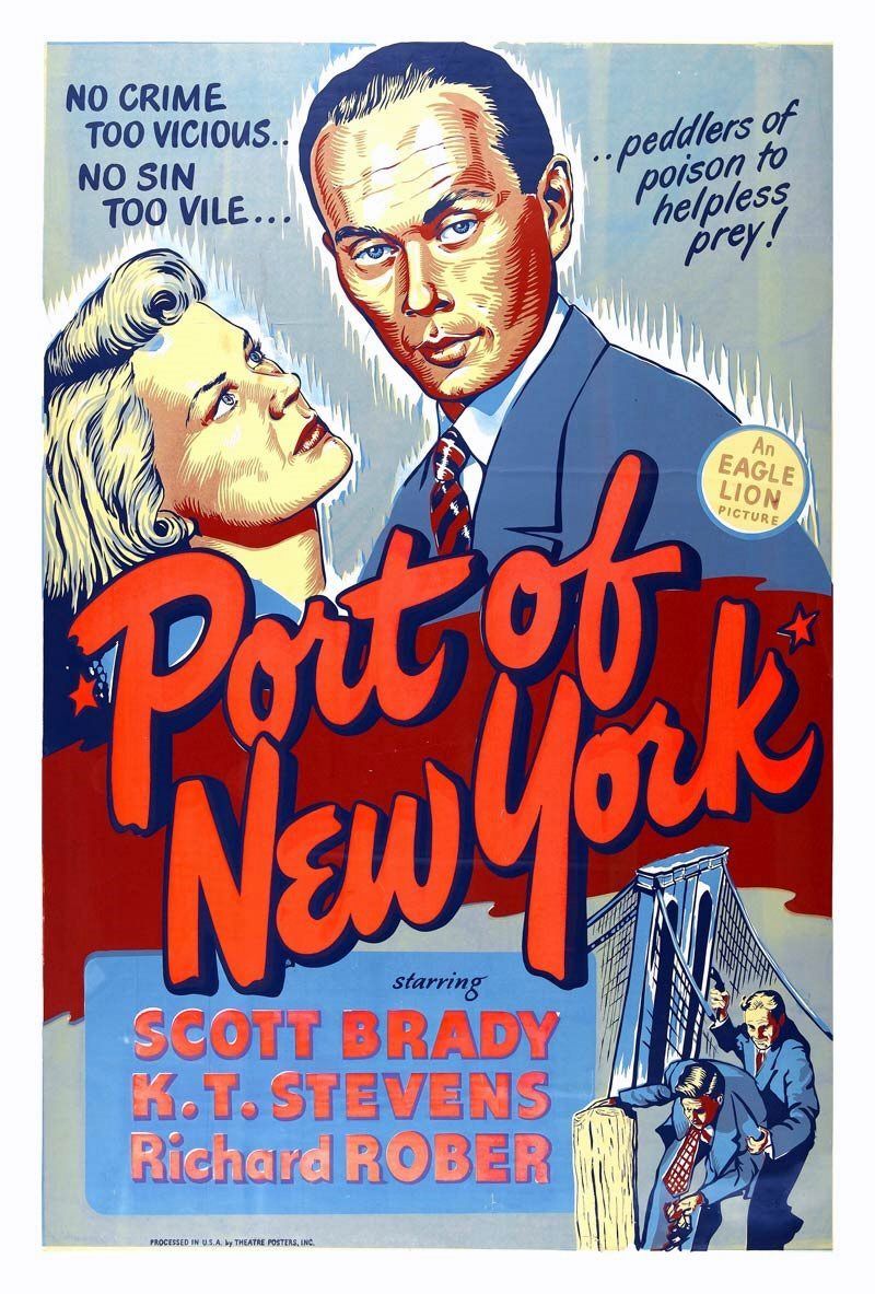 Extra Large Movie Poster Image for Port of New York 