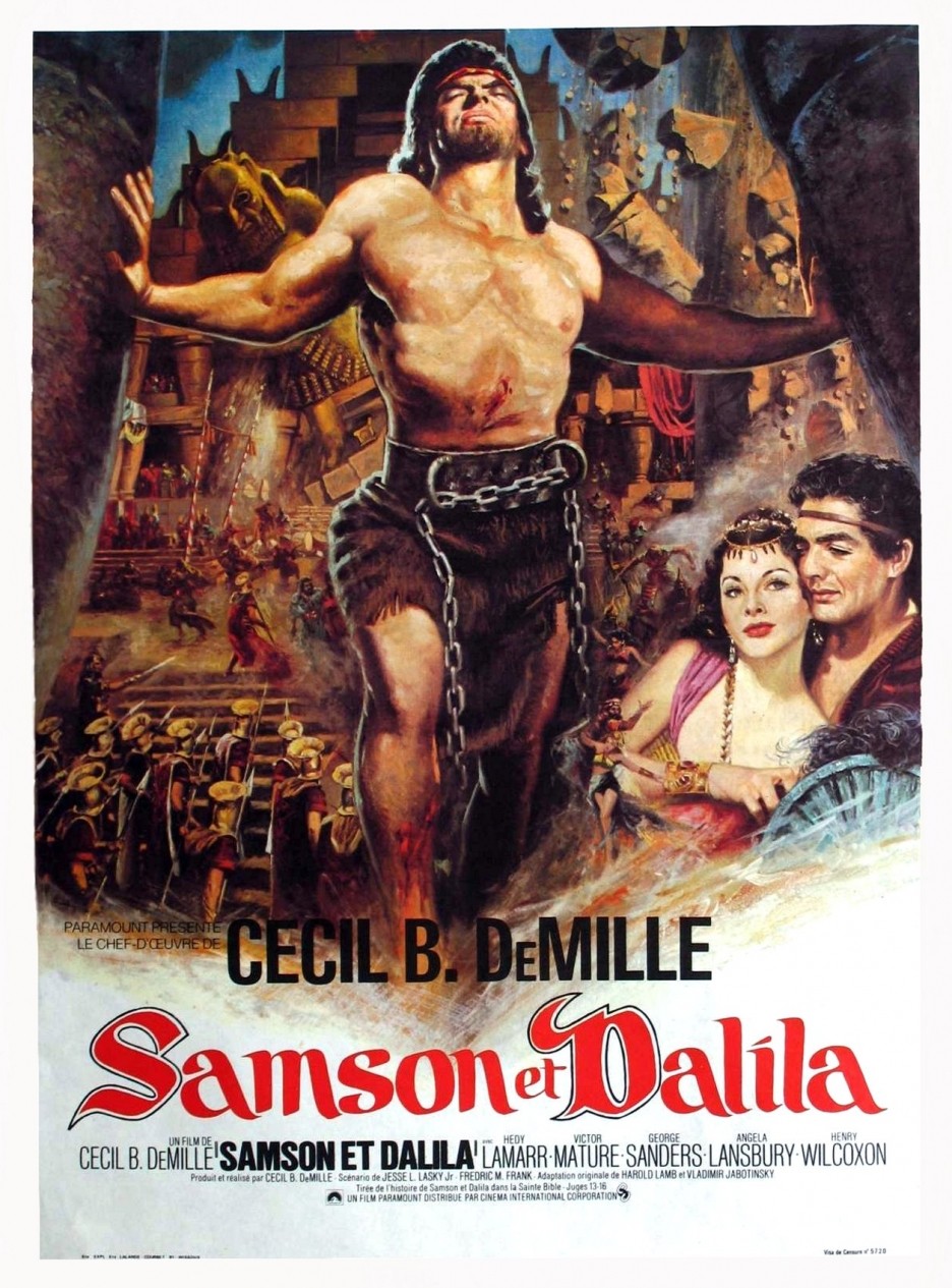 Extra Large Movie Poster Image for Samson and Delilah (#4 of 7)
