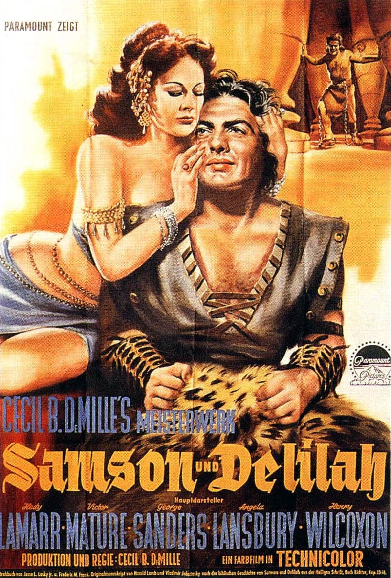 Extra Large Movie Poster Image for Samson and Delilah (#5 of 7)