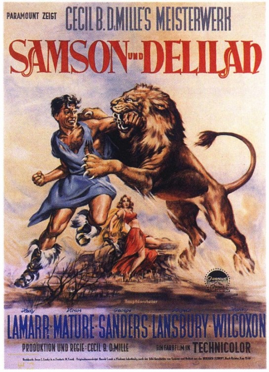 Samson and Delilah Movie Poster