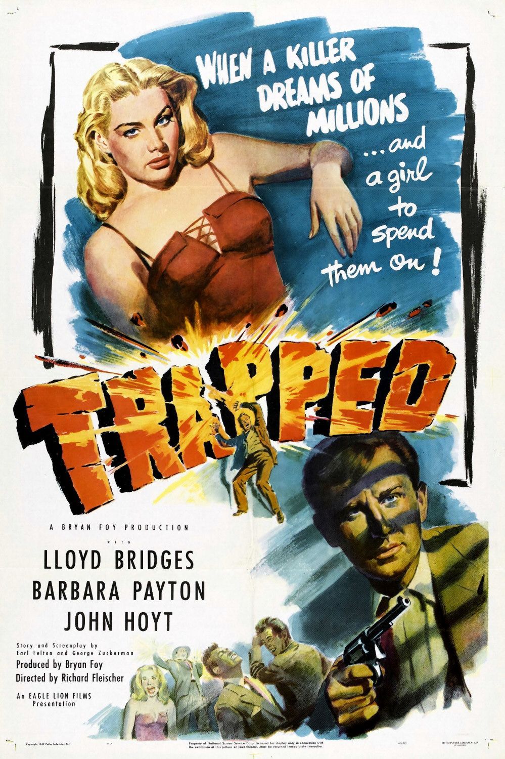 Extra Large Movie Poster Image for Trapped 
