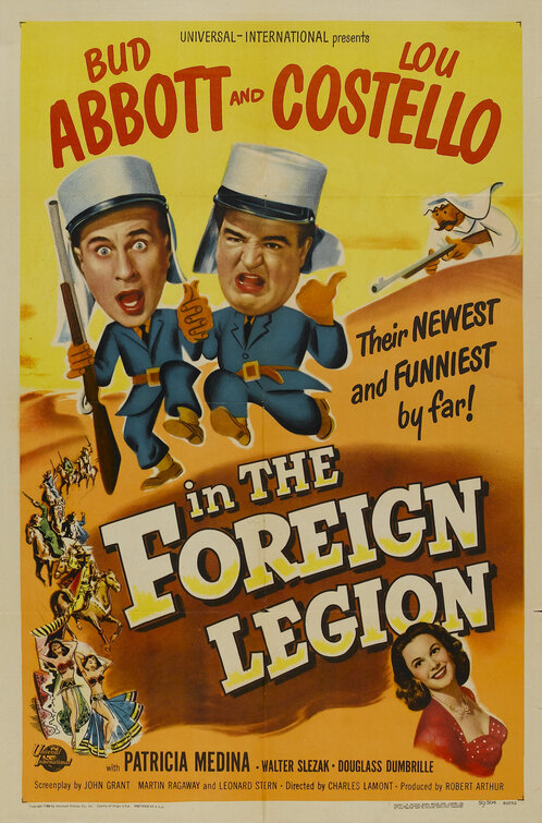 Abbott and Costello in the Foreign Legion Movie Poster