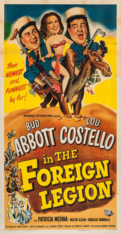 Abbott and Costello in the Foreign Legion Movie Poster