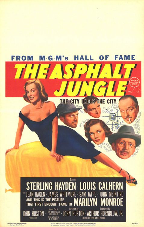 The Asphalt Jungle Movie Poster