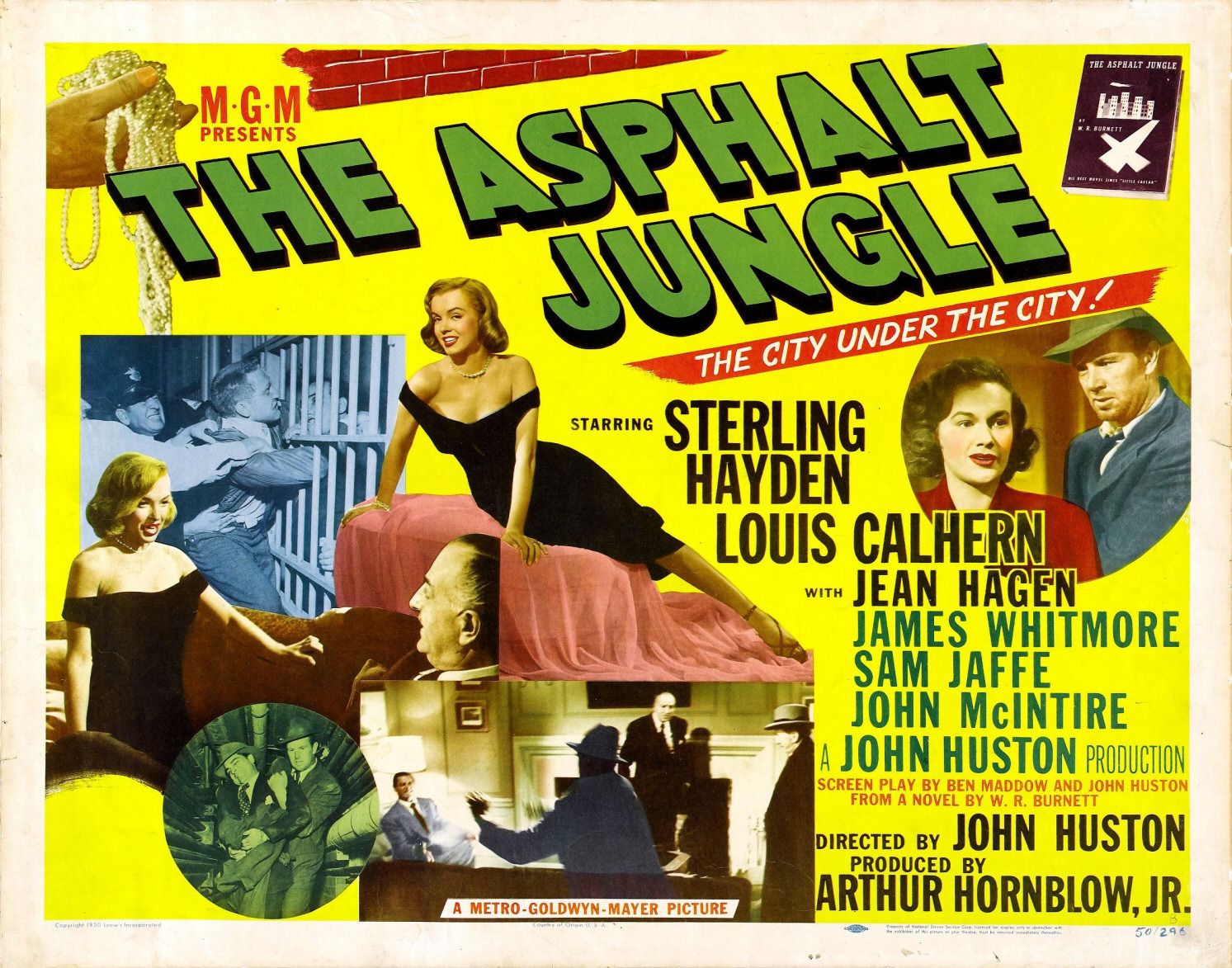 Extra Large Movie Poster Image for The Asphalt Jungle (#4 of 6)