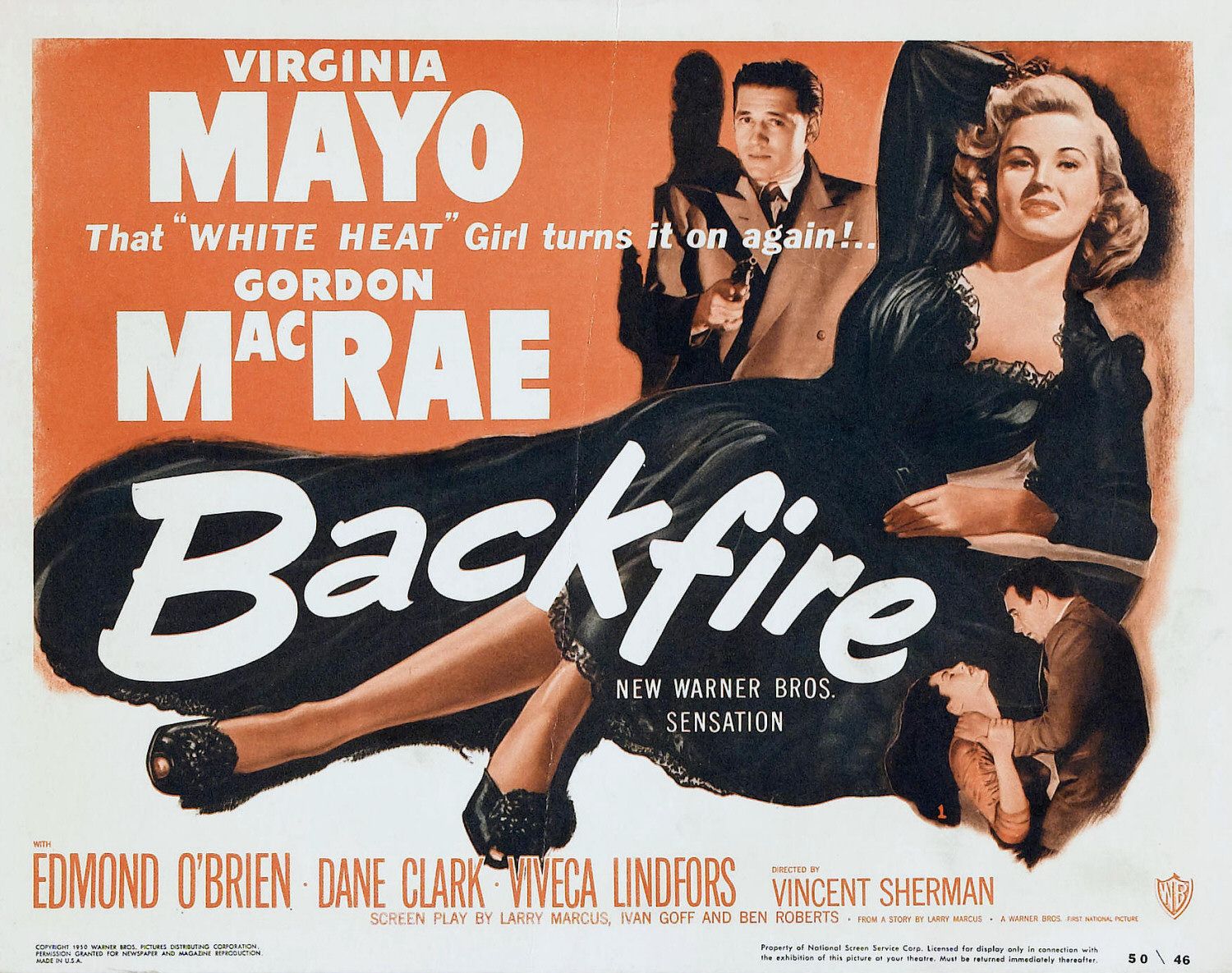 Extra Large Movie Poster Image for Backfire (#1 of 4)