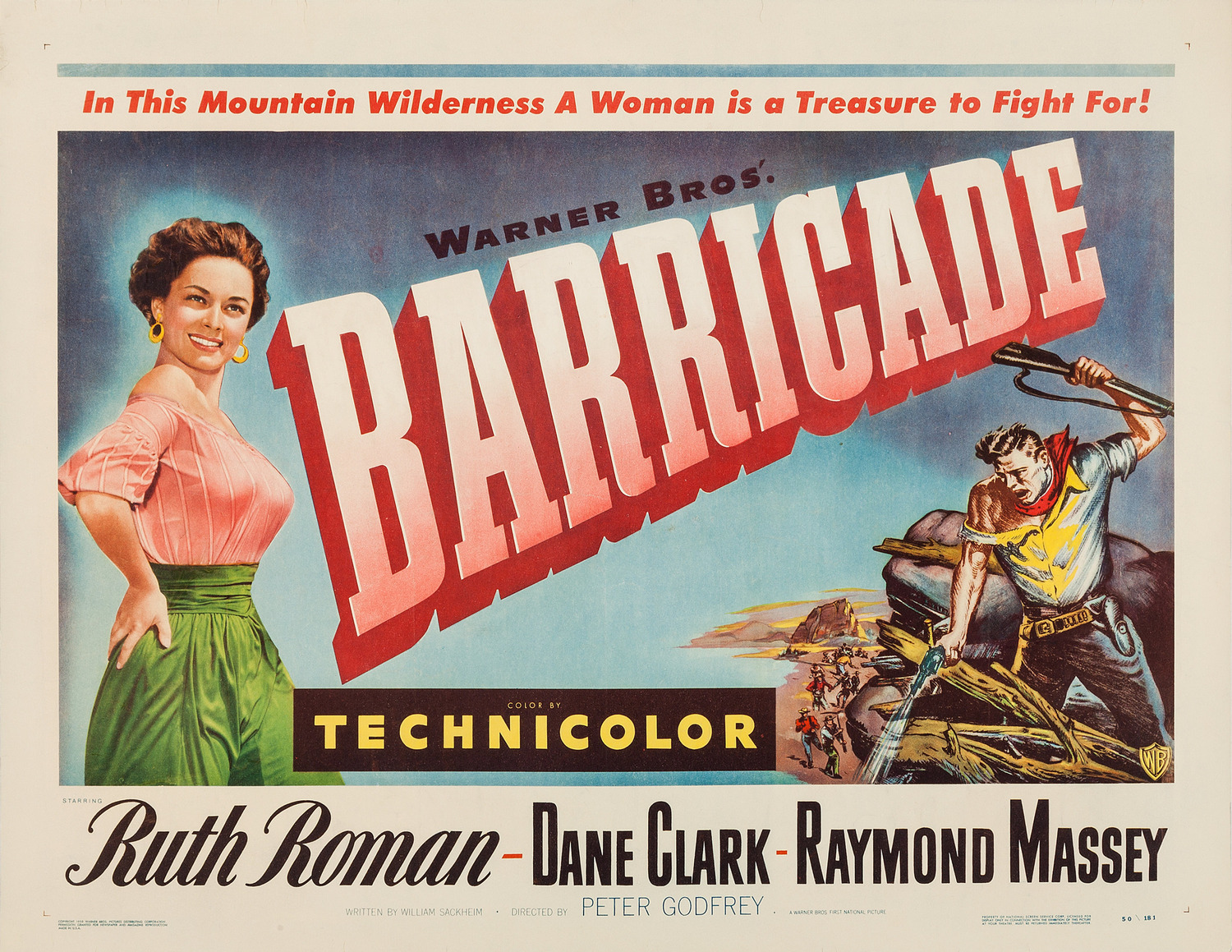 Extra Large Movie Poster Image for Barricade (#1 of 2)