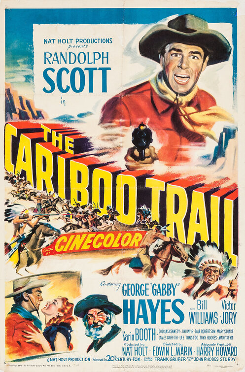 The Cariboo Trail Movie Poster