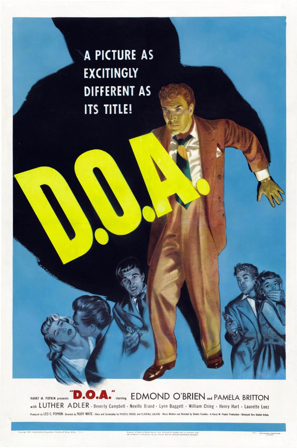 Extra Large Movie Poster Image for D.O.A. (#1 of 2)