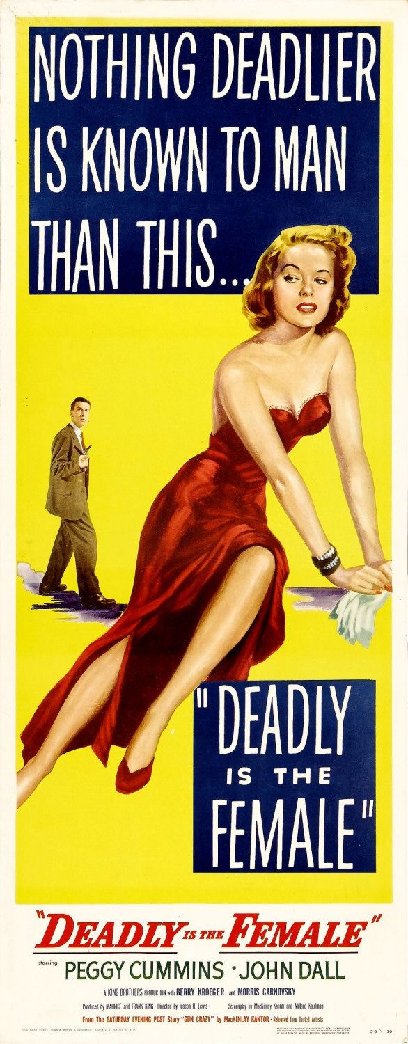 Extra Large Movie Poster Image for Deadly Is the Female (#2 of 4)