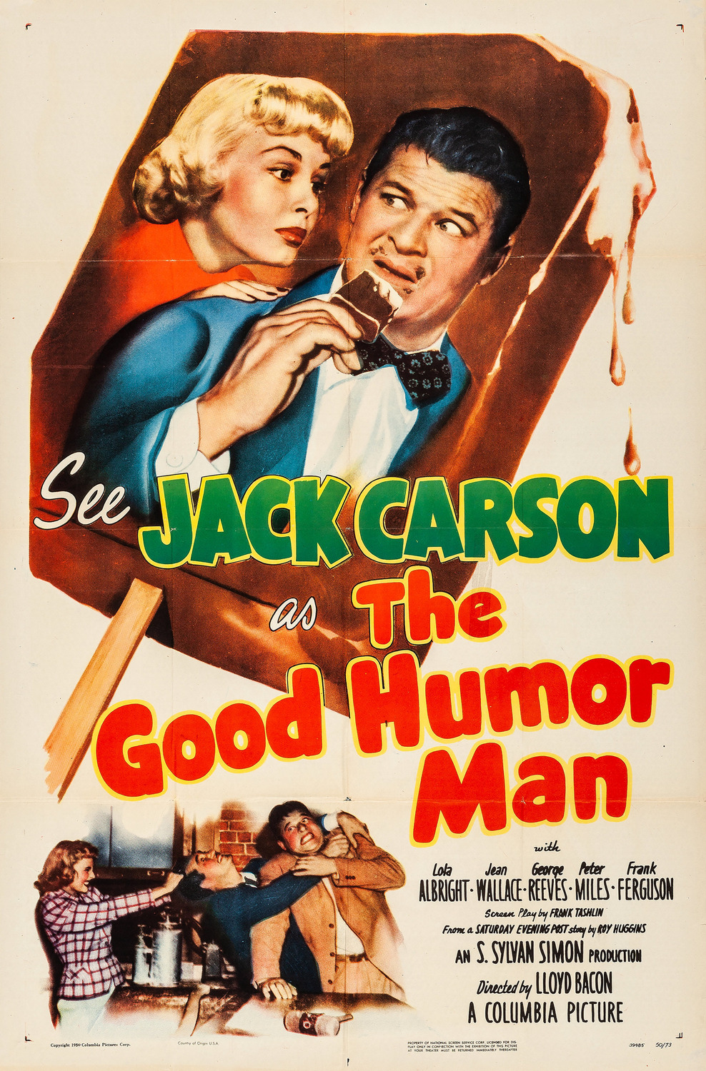 Extra Large Movie Poster Image for The Good Humor Man (#1 of 2)